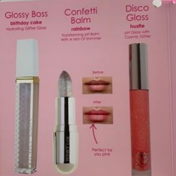 🍰🆕Winky Lux Cupcake bag & lip trio BRAND NEW - Picture 6 of 8